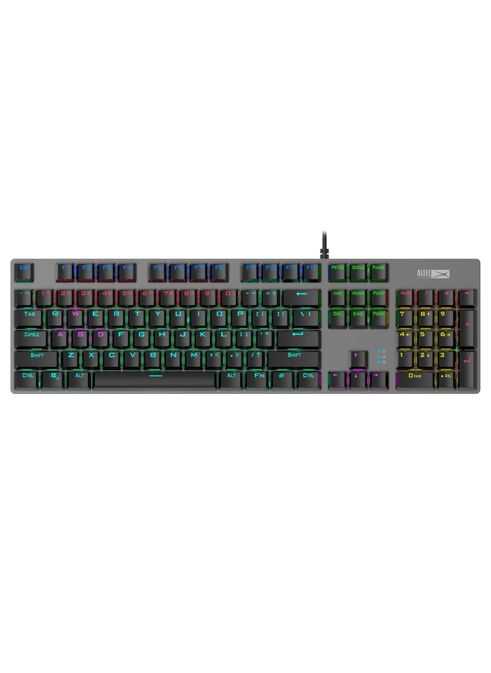 ALGk8414GR Wired Gaming Keyboard Mechanical Red Switch Review