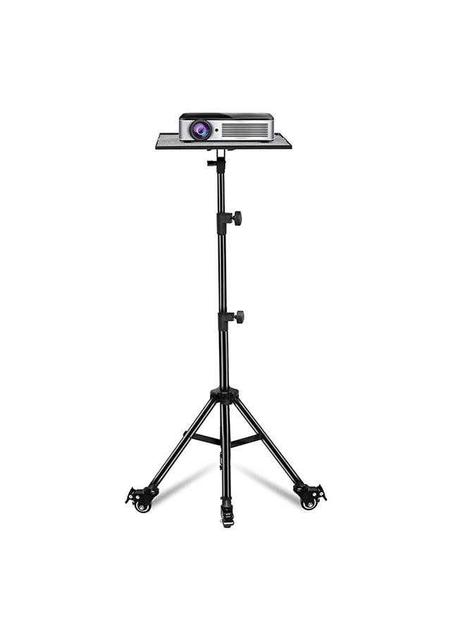 Wownect Adjustable Universal Rolling Tripod Stand Black (UNV-WO-11-B) Review
