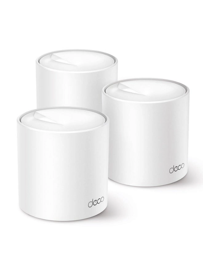 Home Router, DECO X50(3-Pack) Dual Band WiFi 6 Speed Up To 24 Gbps White Review