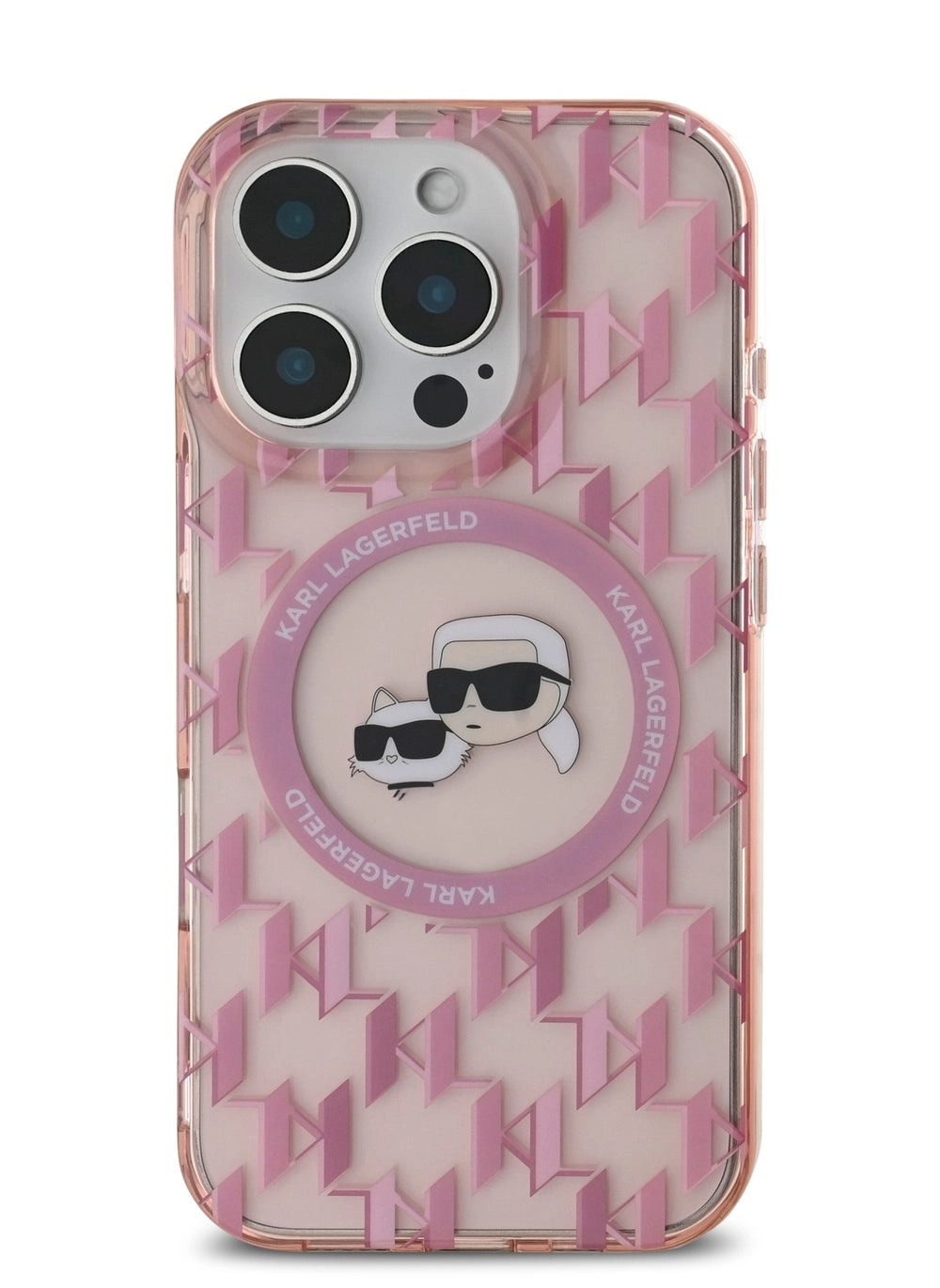 iPhone 16 Pro Max MagSafe Case (KLOHMP16XHMCKMHP) Review: Pink Karl &#038; Choupette Design
