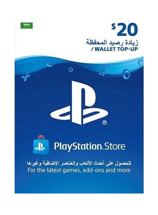 PSN Saudi Store 20$ Gift Card (PSN Saudi Store 20$) Review &#8211; Instant Delivery via SMS/WhatsApp