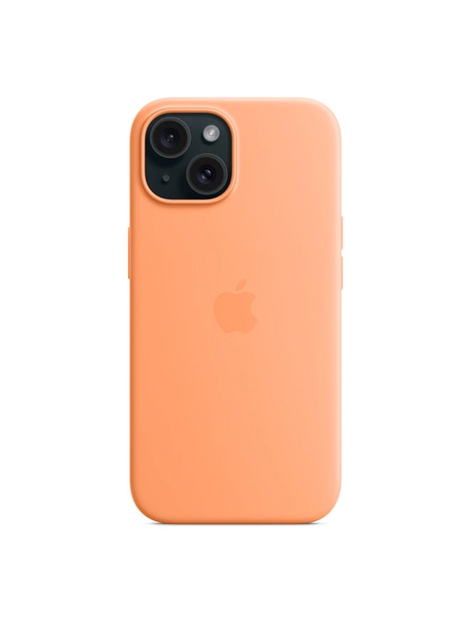 iPhone 15 Silicone Case with MagSafe (MT0W3ZM/A) &#8211; Orange Sorbet Review