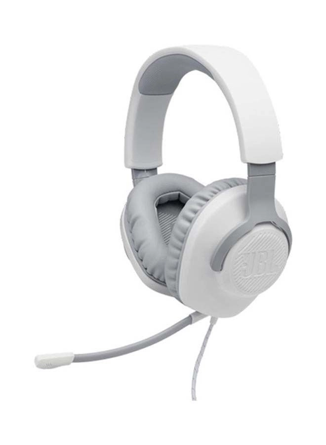 JBL Quantum 100 (JBLQUANTUM100WHT) Over-Ear Wired Gaming Headphones Review