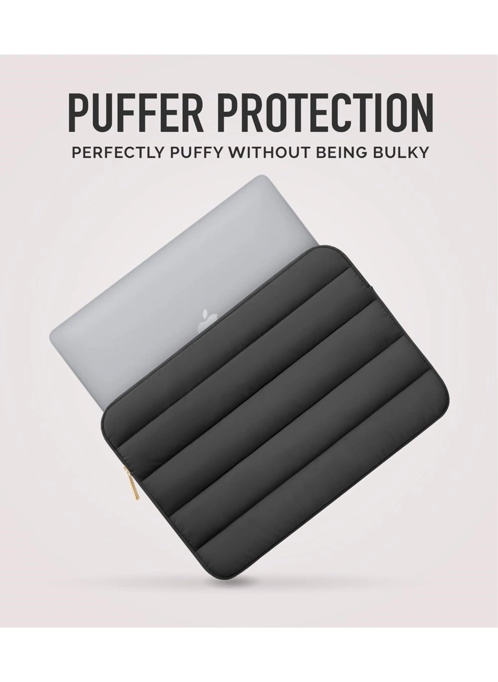 Puffy Laptop Sleeve 13-14 Inch Laptop Sleeve Review (Beige)