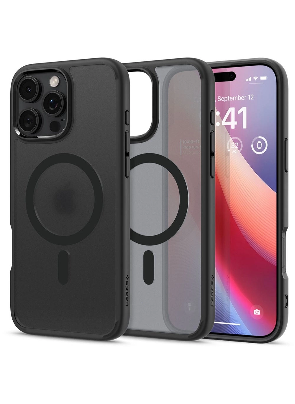 Ultra Hybrid MagFit ACS08003 for iPhone 16 Pro Max Case Review (2024) &#8211; Frost Black