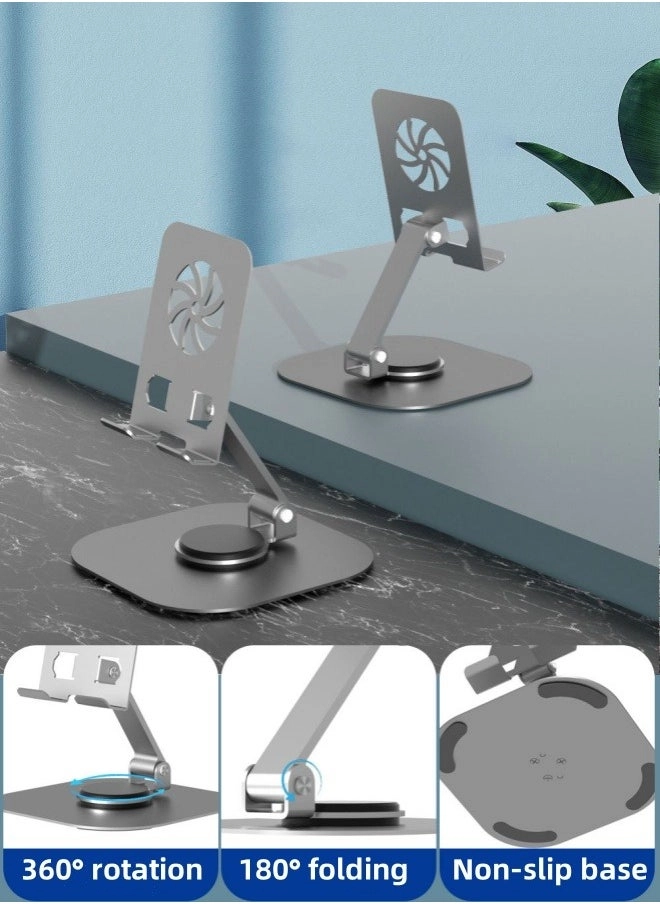360° Rotatable Desktop Phone Holder ZBALQ-012 Review &#8211; Foldable &#038; Adjustable Aluminum Stand
