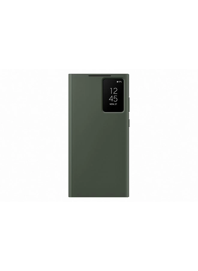 S23 Ultra Smart View Wallet Case Green (EF-ZS918CGEGWW) Review