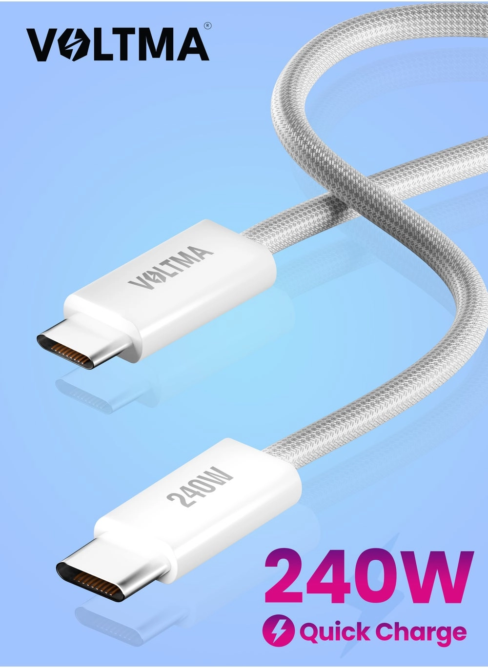 240W USB C to USB C Cable (PMB240CC_Grey) Review: Fast Charging Powerhouse?