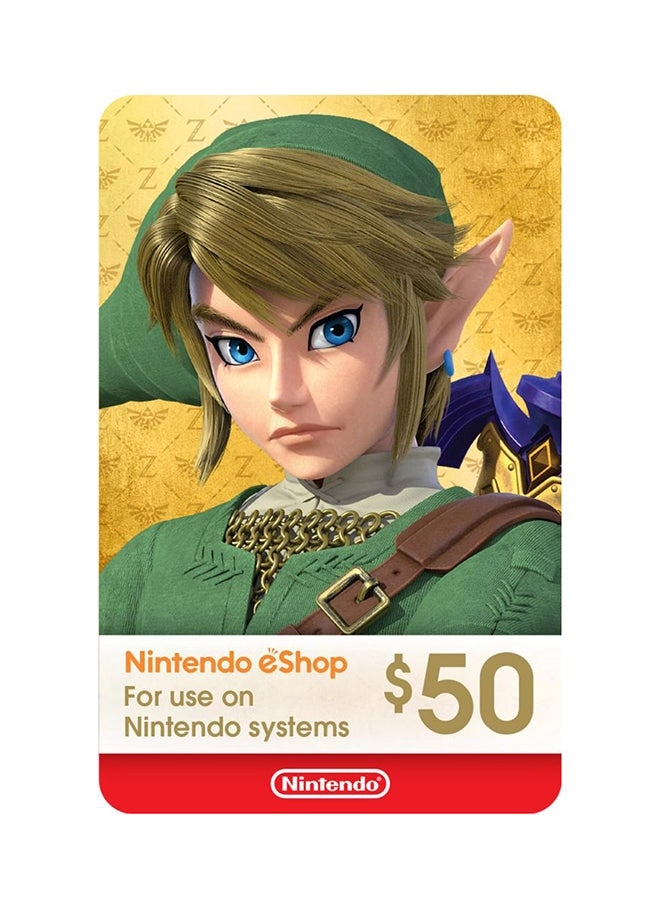 eShop50 Nintendo eShop Digital Card Review &#8211; $50 of Gaming Fun