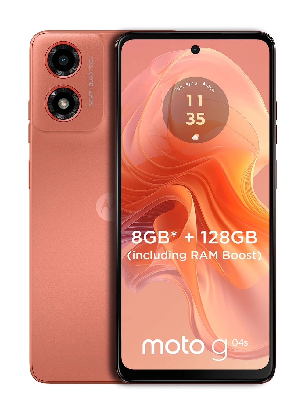G04S Dual SIM Sunrise Orange 4GB RAM 128GB 4G &#8211; Middle East Version (MOLNVPB390007SA)