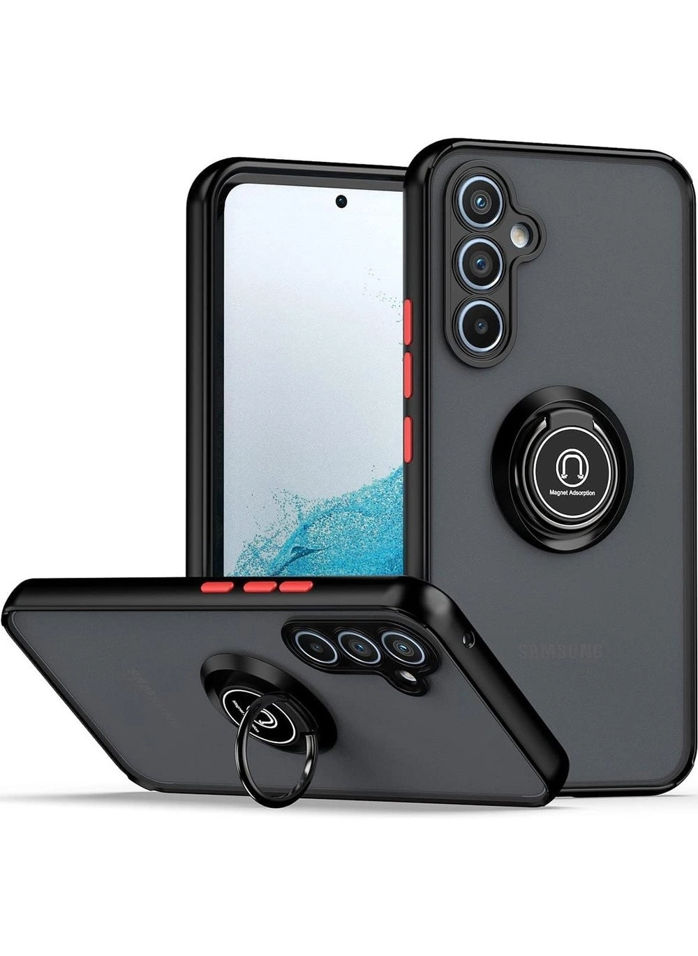 Samsung Galaxy A55 5G Case Review: Rotational Ring &#038; Magnetic Mount &#8211; Model Number: Samsung Galaxy A55