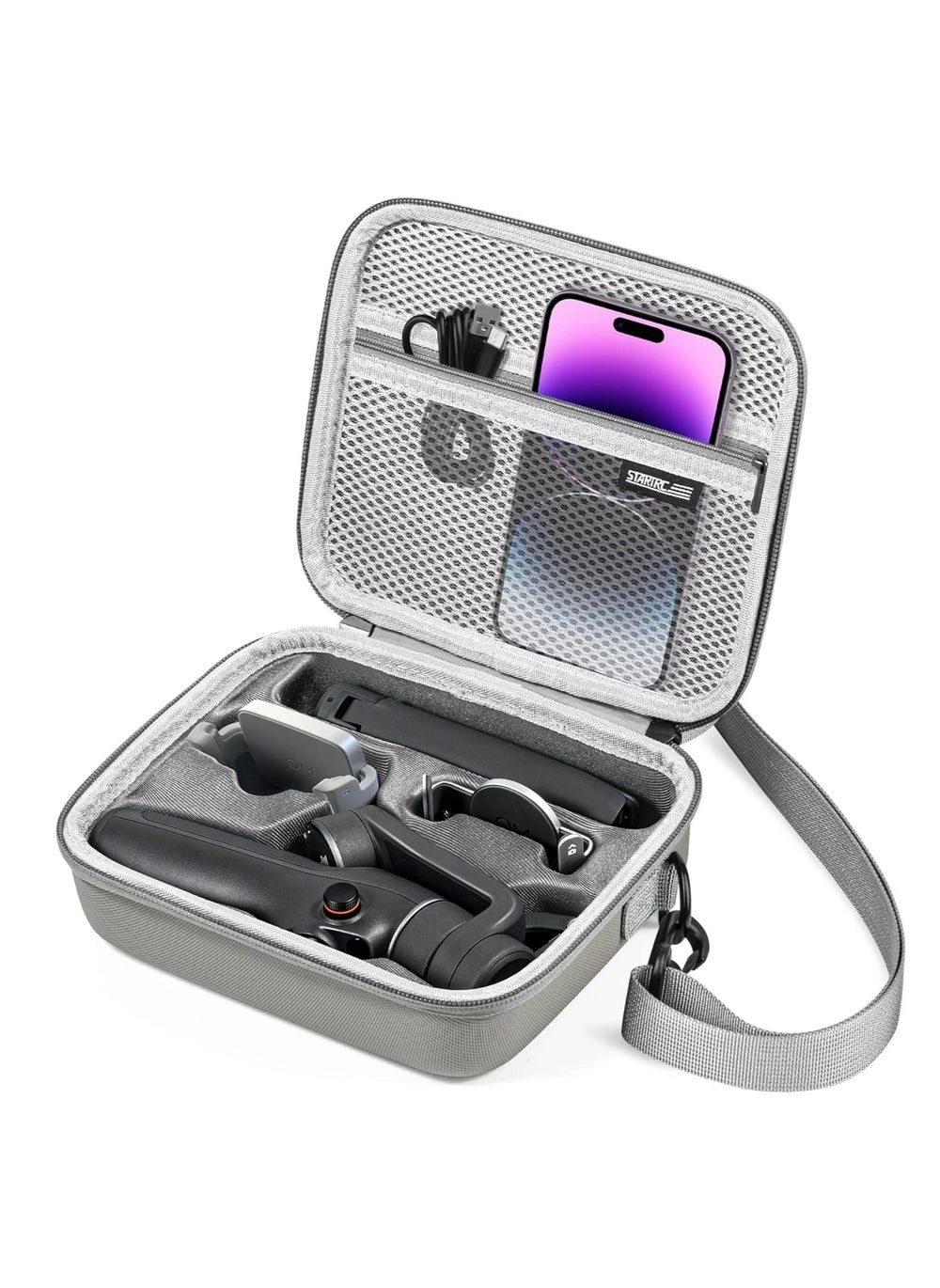 Portable Shoulder Bag Waterproof Travel Case for DJI Osmo Mobile 6 Smartphone Gimbal Stabilizer Accessories