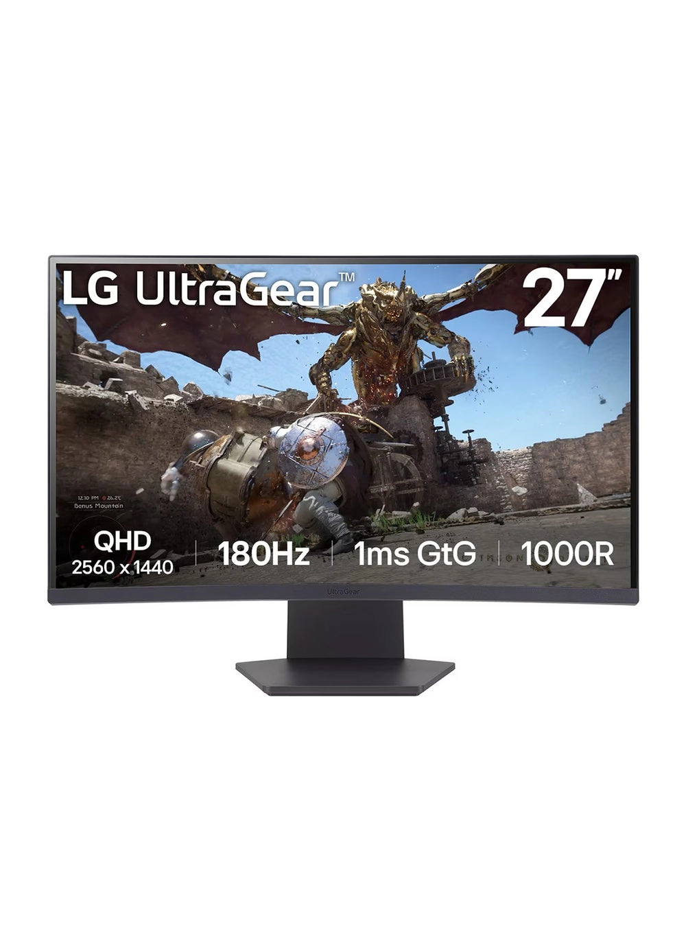 LG 27GS60QC-B 27 inch UltraGear QHD 1000R Curved Gaming Monitor Review: 180Hz &#038; 1ms Response Time