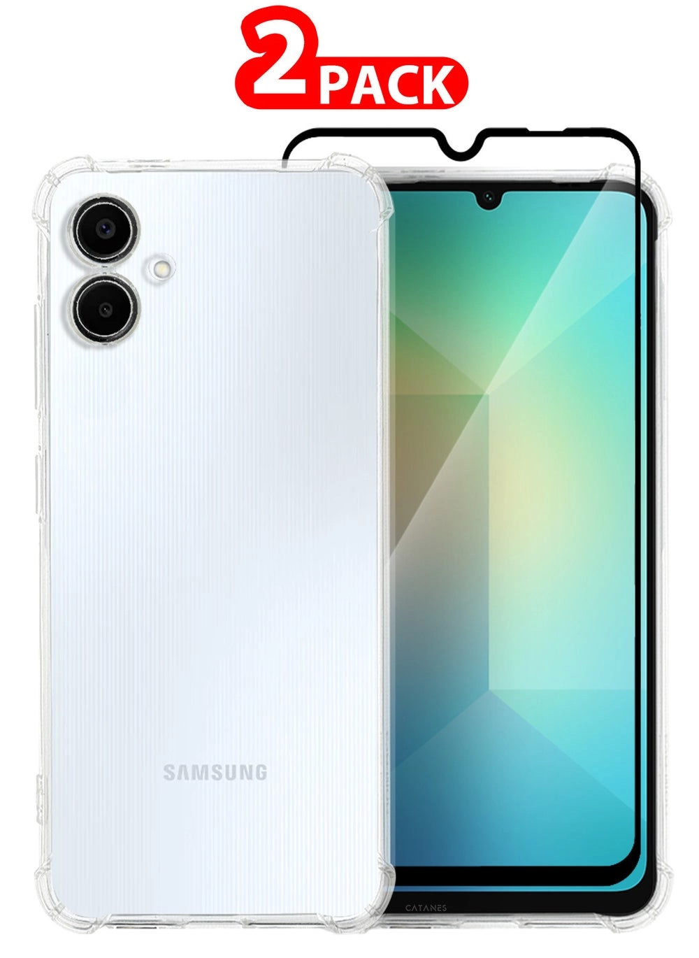 2-Pack TPU Case and Screen Protector for Samsung Galaxy A06 5G (2CTPUCSGA06) Review