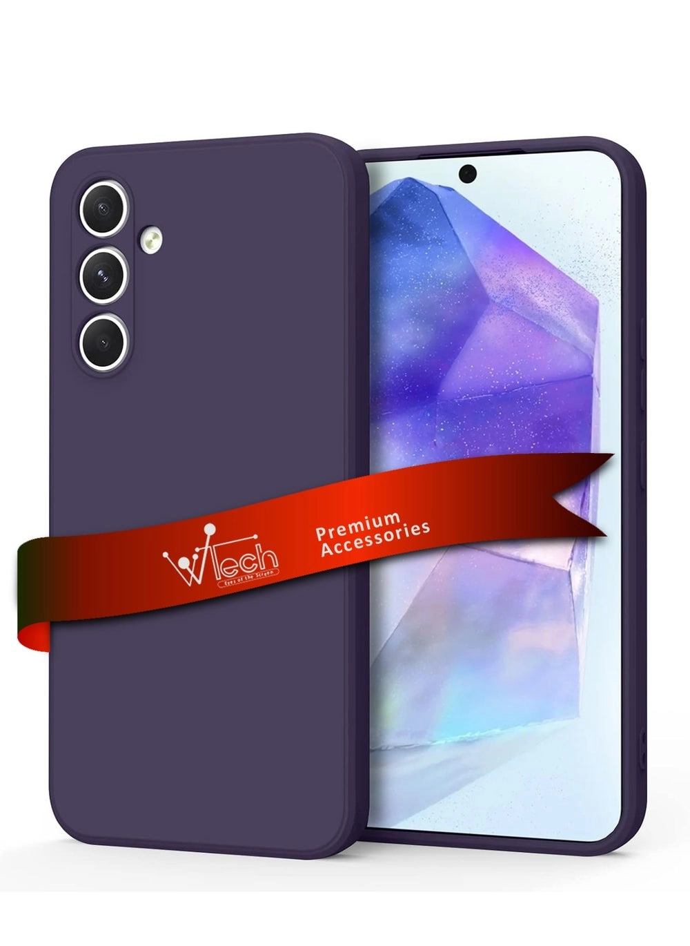Soft Liquid Silicone Case Cover For Samsung Galaxy A55 5G 2024 Purple (86949kpr6) &#8211; Review