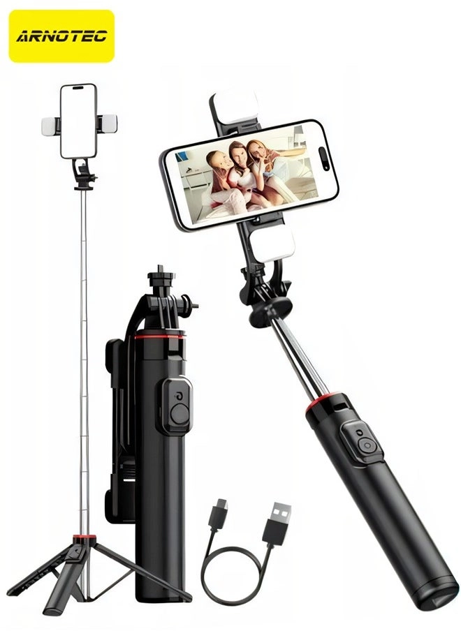 Selfie Stick Model C13d Review: Bright Lights &#038; Bluetooth Convenience