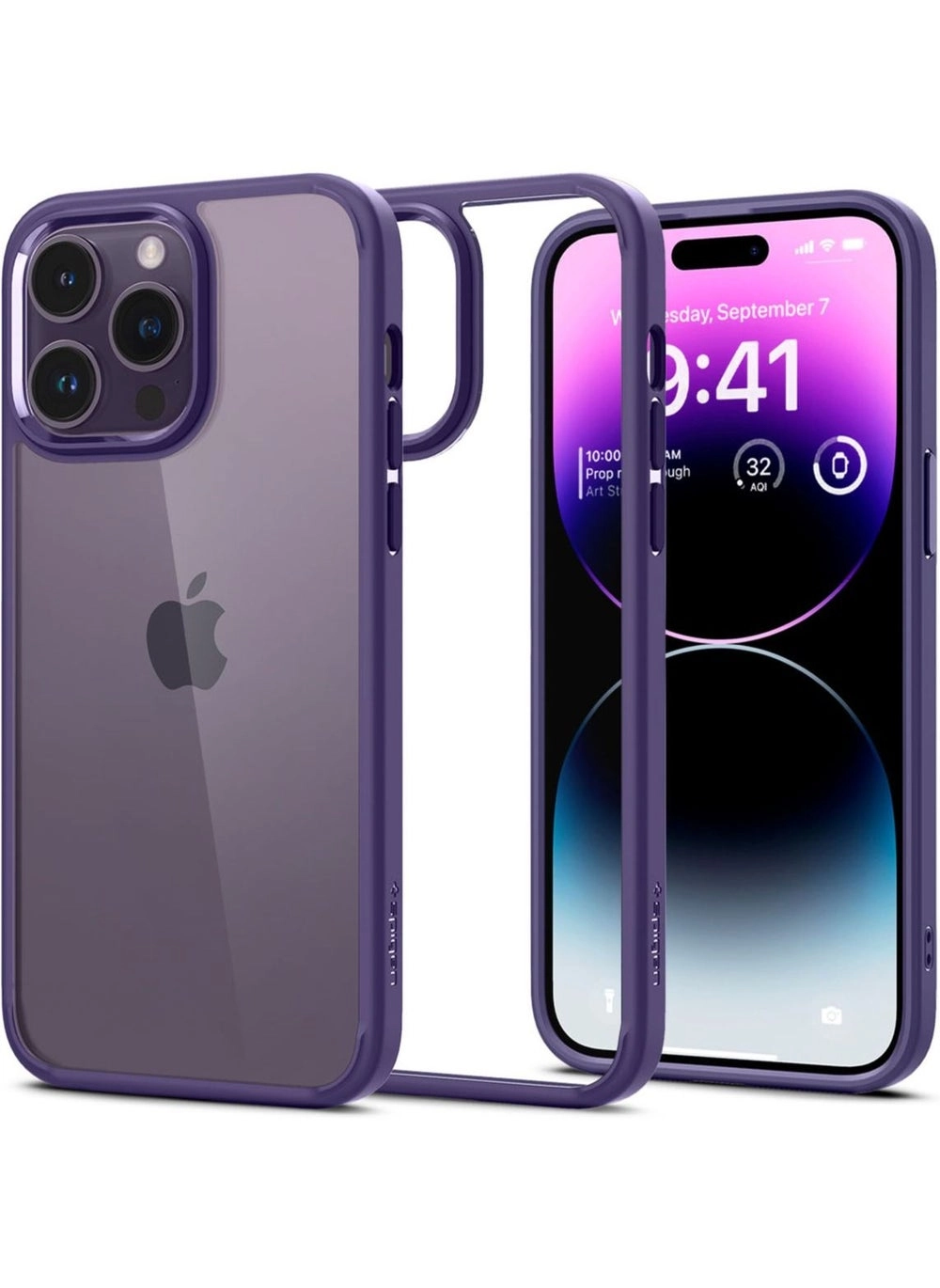 Ultra Hybrid for iPhone 14 Pro Max Case Cover (ACS05574) &#8211; Deep Purple Review