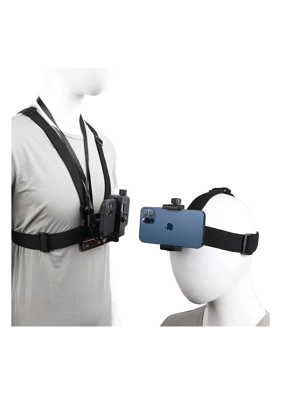 Mobile Phone Chest Strap Harness Mount Head Strap Holder Kit Review