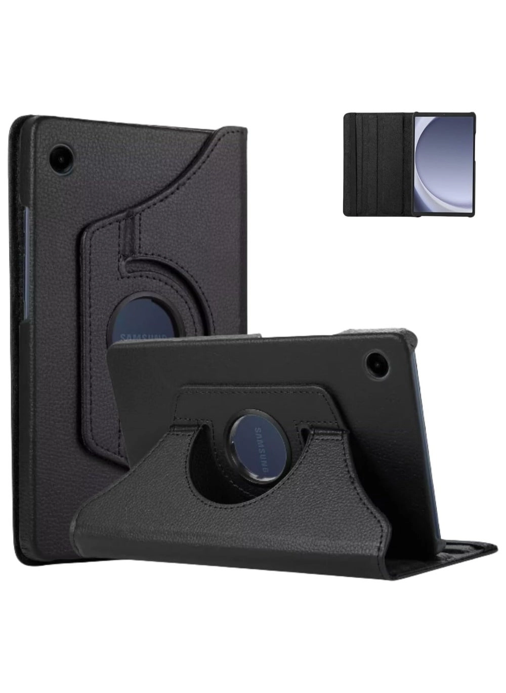 Samsung Galaxy Tab A9+ (2023) Leather Case Review &#8211; Black