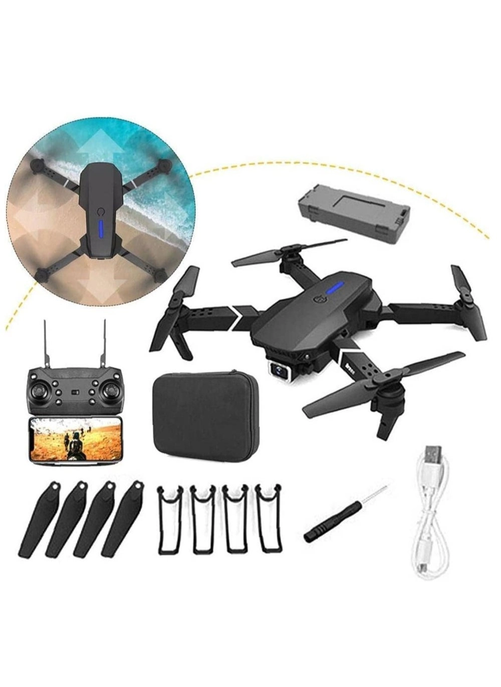 E88 Pro Ayoo 4K Mini Drone Review: Ultimate Foldable RC Experience