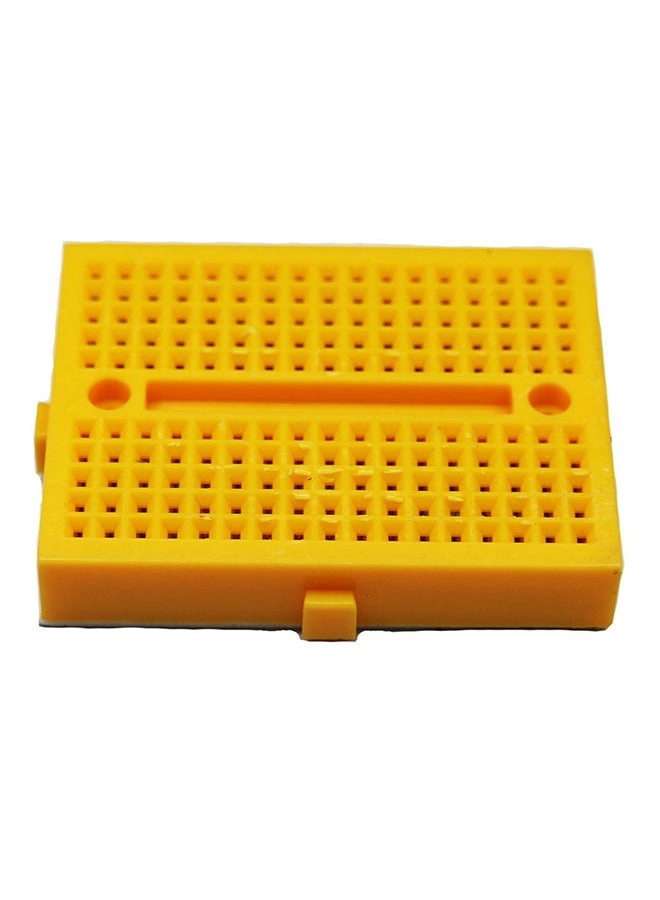 2-Piece SYB-170 Mini Solderless Prototype Breadboard 170 Tie-points Yellow (18663992) Review