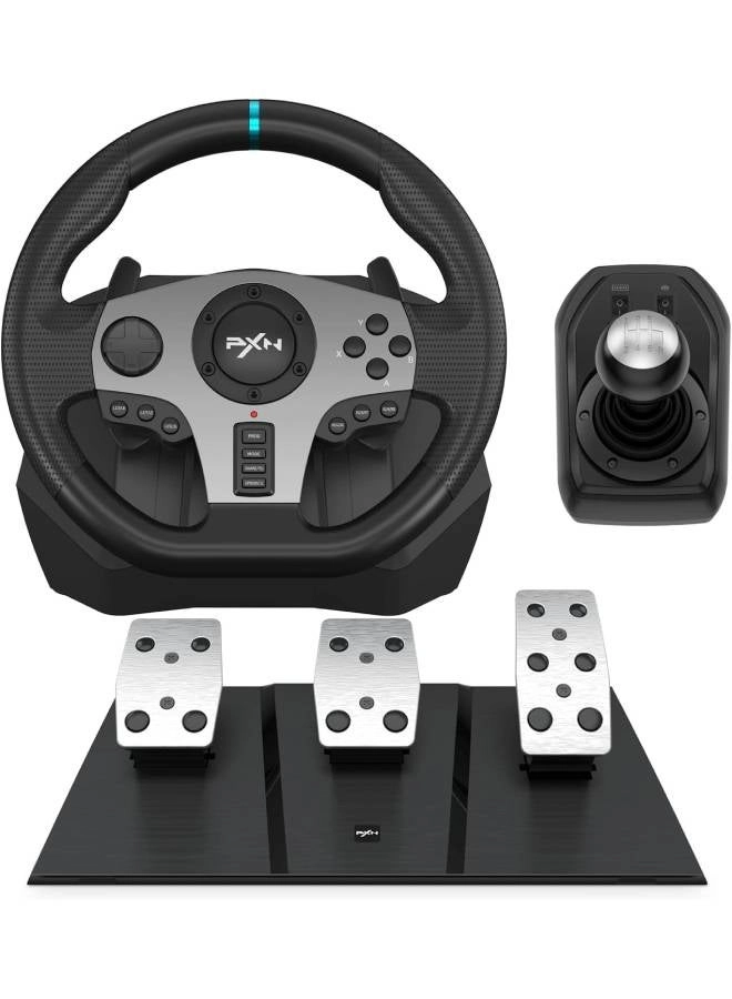 PXN V9 (0789616503463) Racing Wheel Review: A Multi-Platform Driving Experience
