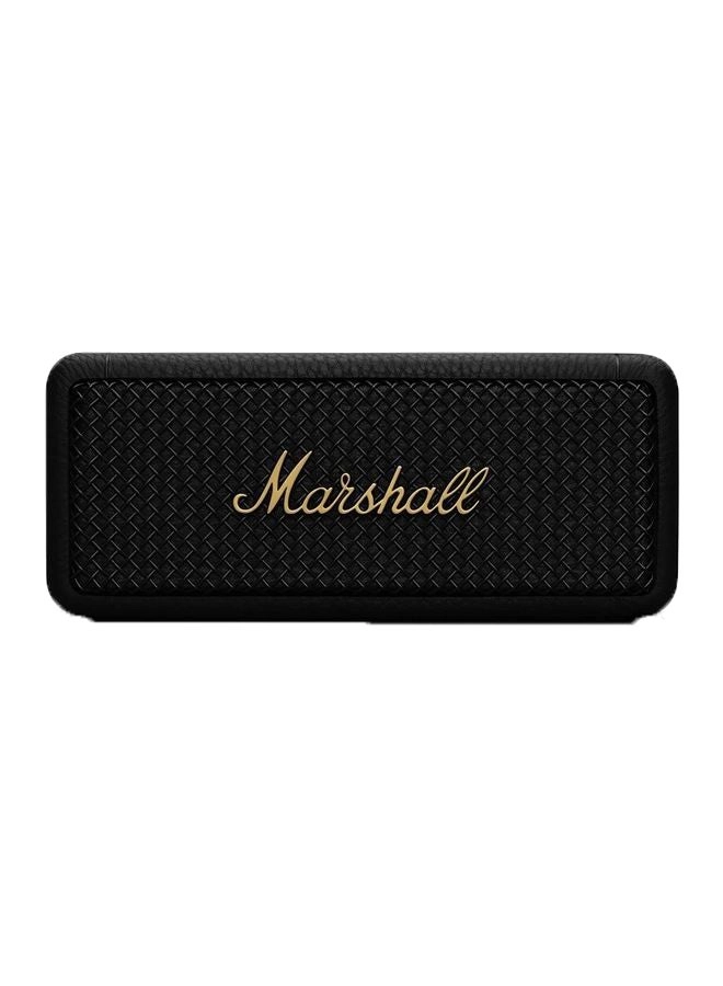 Emberton II Portable Bluetooth Speaker Review: Water Resistant Wireless Speaker with 30+ Hour Playtime (Black/Brass)